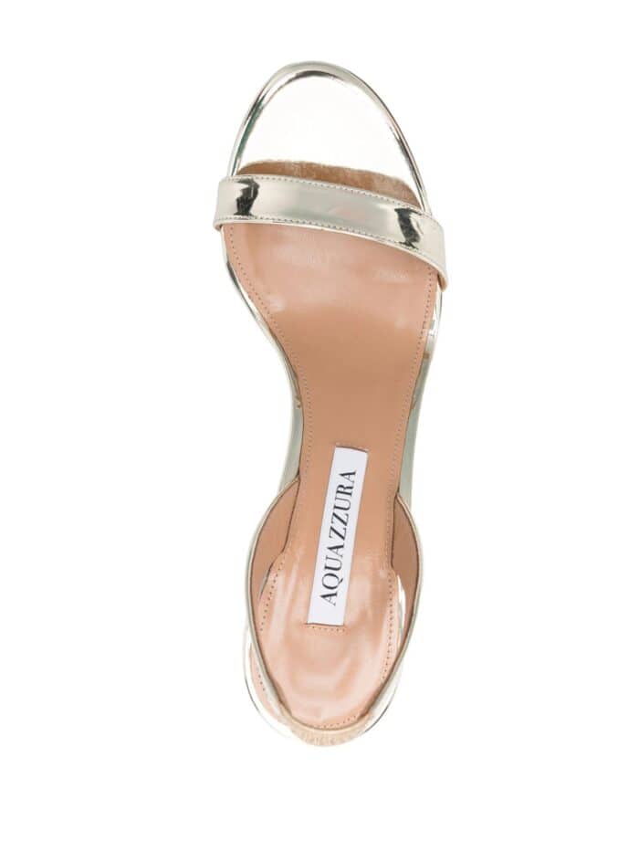 AQUAZZURA So Nude Sandal 85