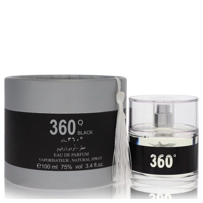 Arabian Oud 360 Black By Arabian Oud - Eau De Parfum Spray 3.4 Oz