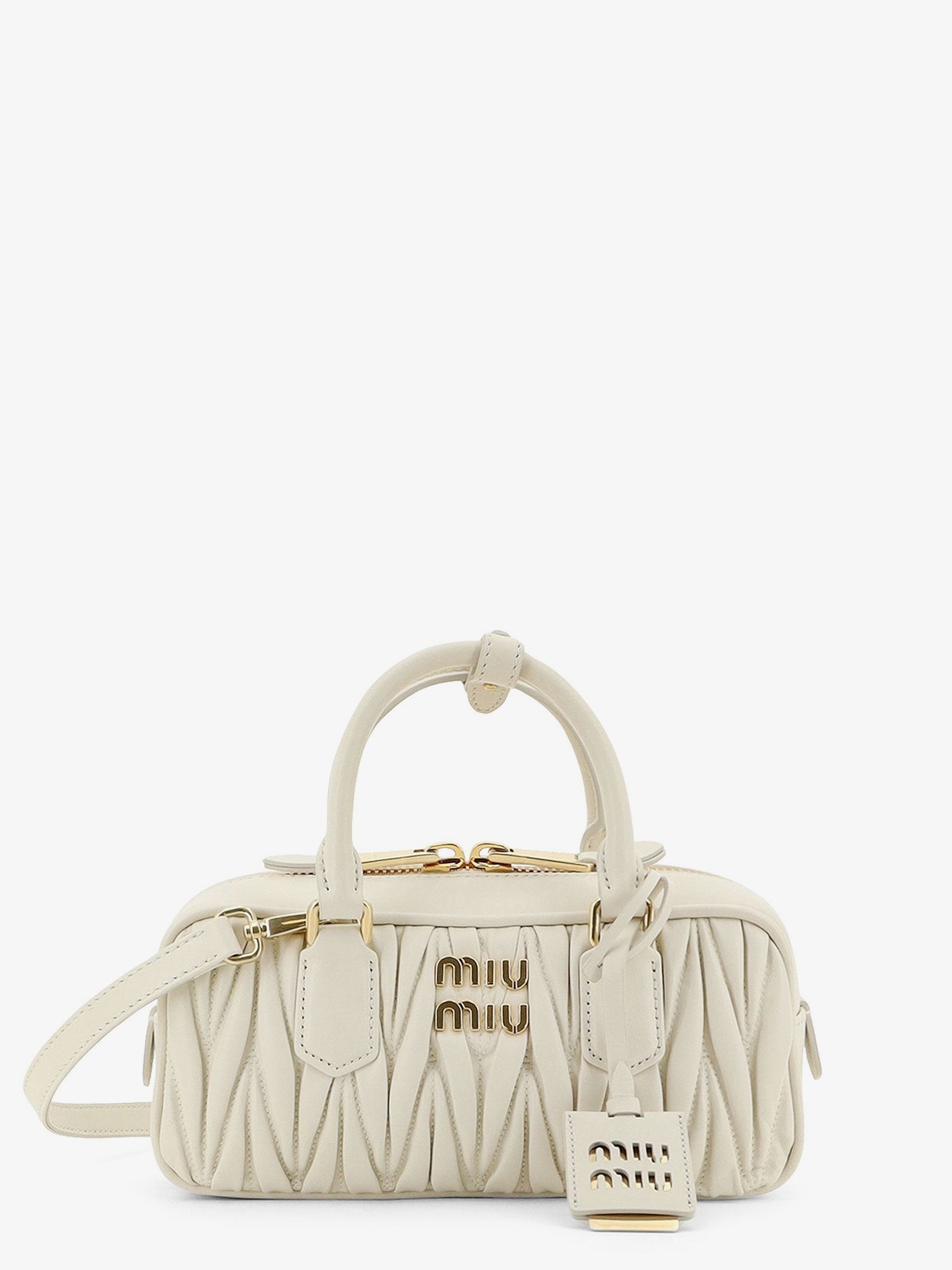 Miu Miu Arcadie Quilted Leather Shoulder Bag