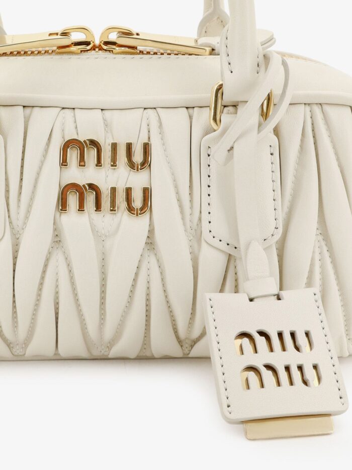 Miu Miu Arcadie Quilted Leather Shoulder Bag