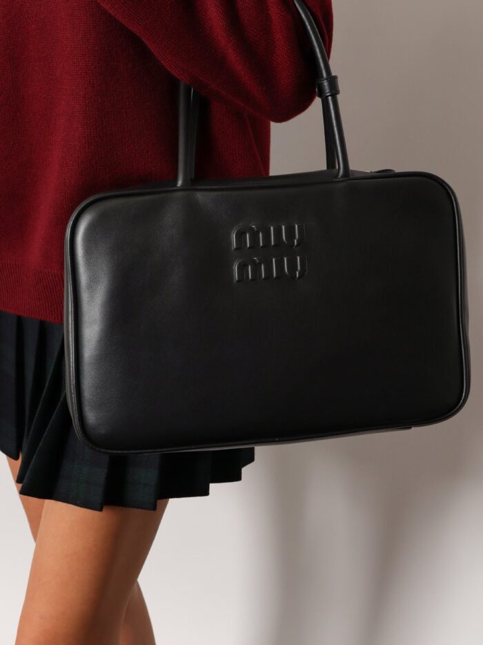 Miu Miu Arcadie Softy Leather Handbag