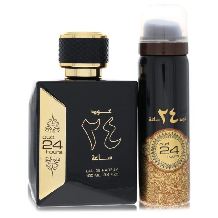 Ard Al Zaafaran Oud 24 Hours By Al Zaafaran - Eau De Parfum Spray + 1.7Oz Perfumed Spray (Unisex Unboxed) 3.4 Oz - Image 1