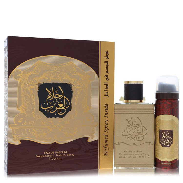Ard Al Zaafaran Ahlam Al Arab By Al Zaafaran - Eau De Parfum Spray + 1.7 Perfume Spray 2.72 Oz