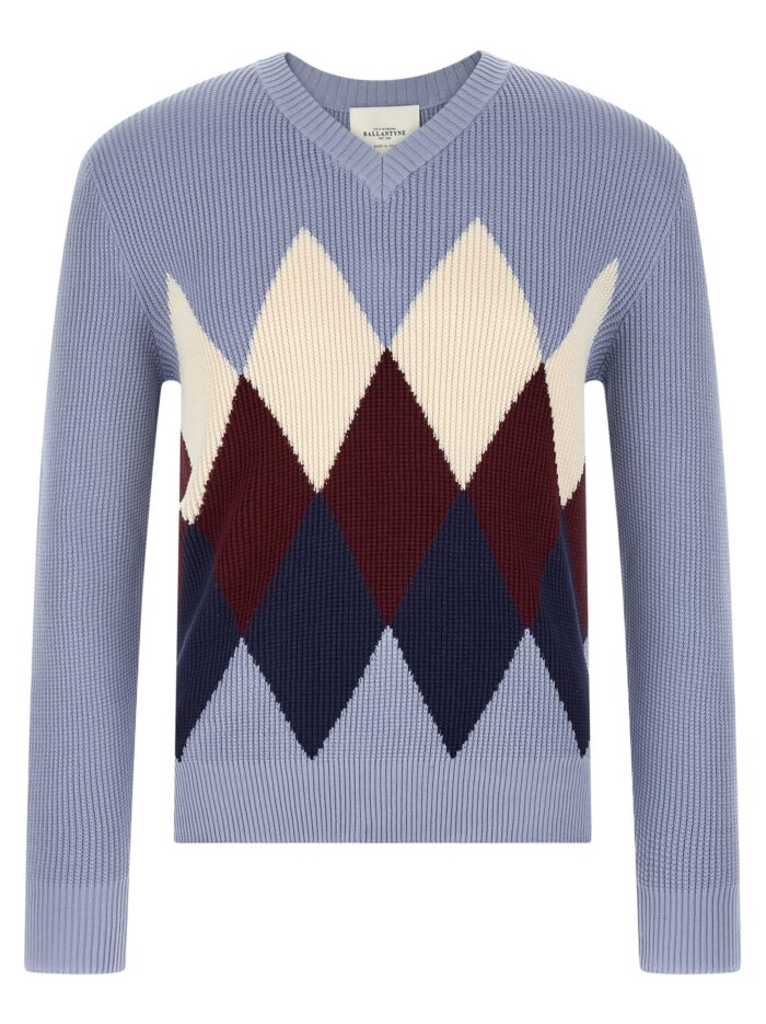 ballantyne argyle pattern sweater Ballantyne Argyle Pattern Sweater