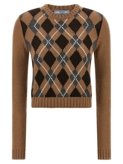 PRADA Argyle Sweater