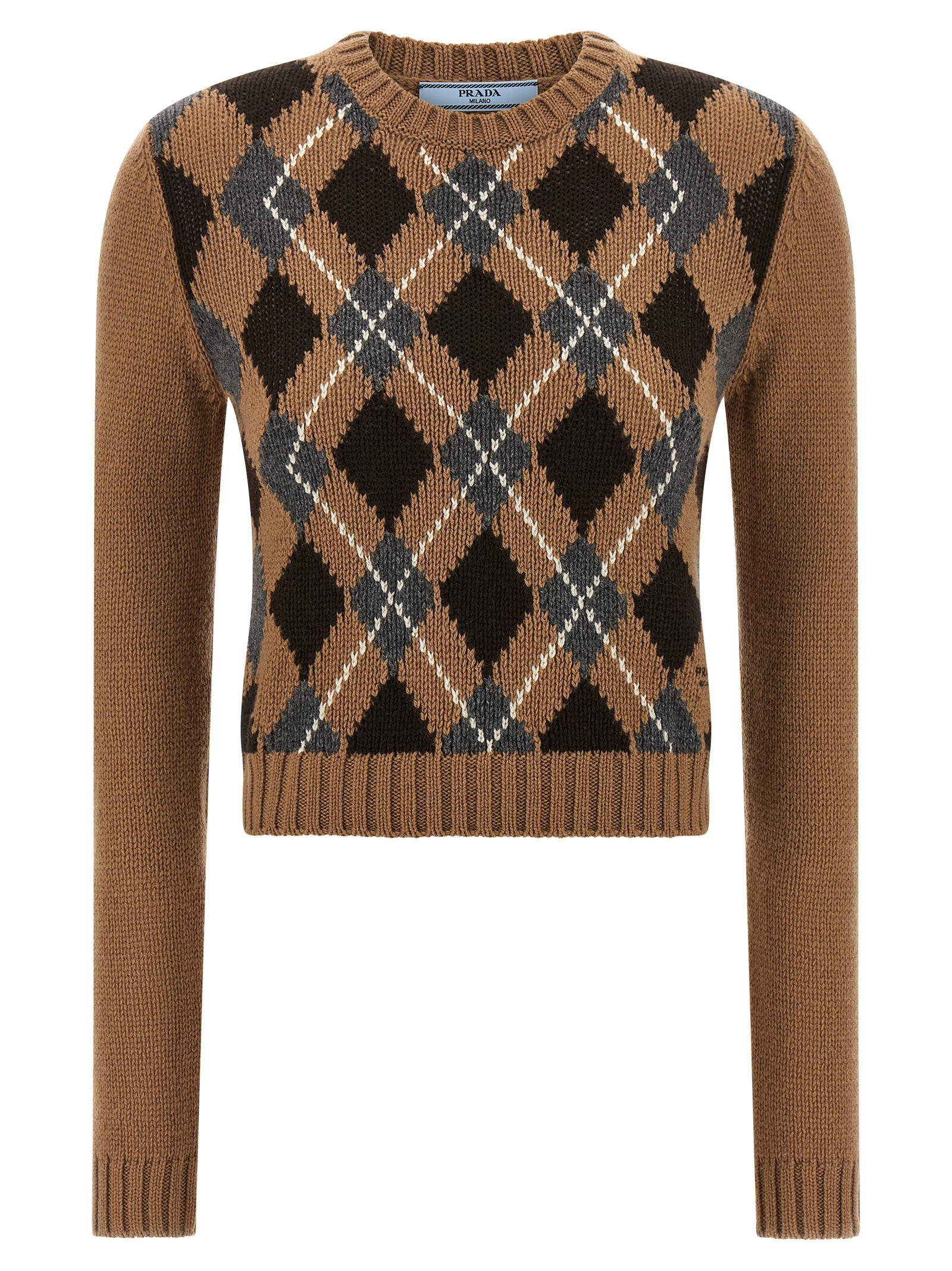 PRADA Argyle Sweater
