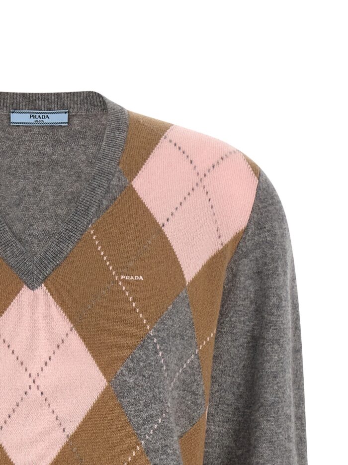 PRADA Argyle Sweater