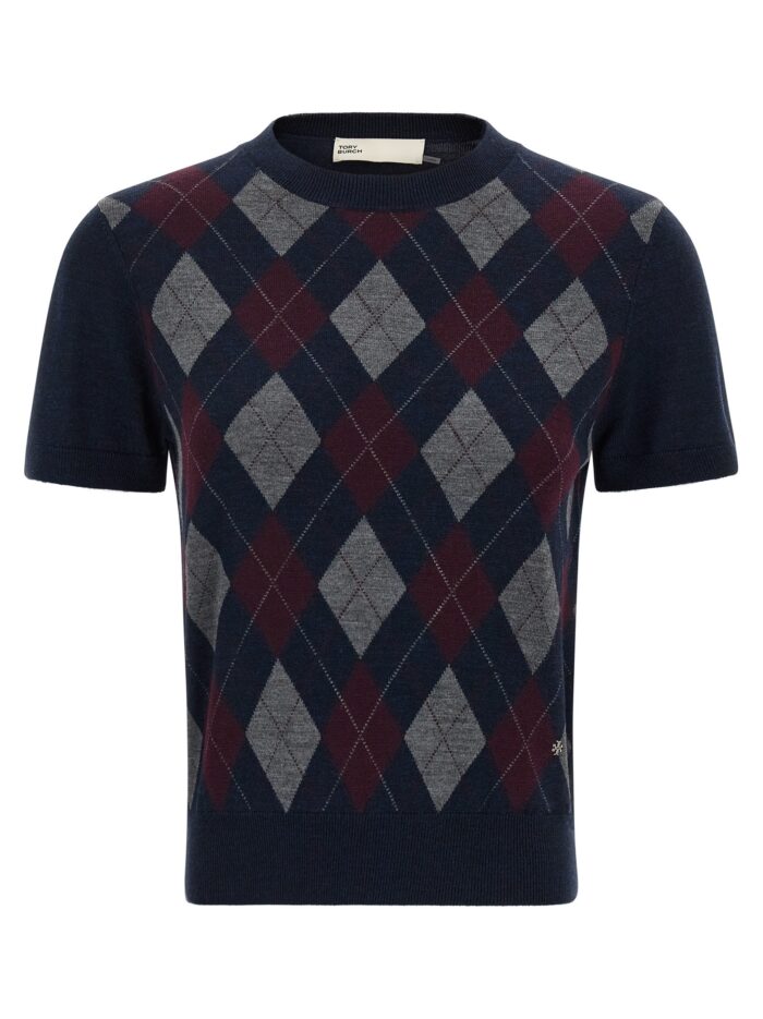 tory burch argyle sweater Tory Burch Argyle Sweater