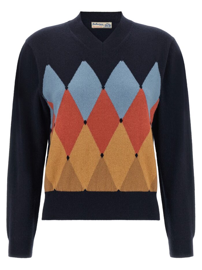 ballantyne 'argyle' v knit Ballantyne 'Argyle' V-knit