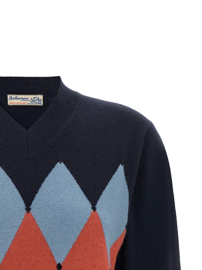 Ballantyne 'Argyle' V-knit