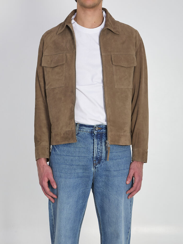 Arma Kale jacket in suede