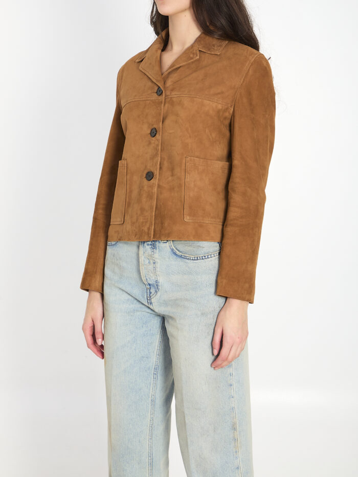 Arma Lotus suede leather jacket