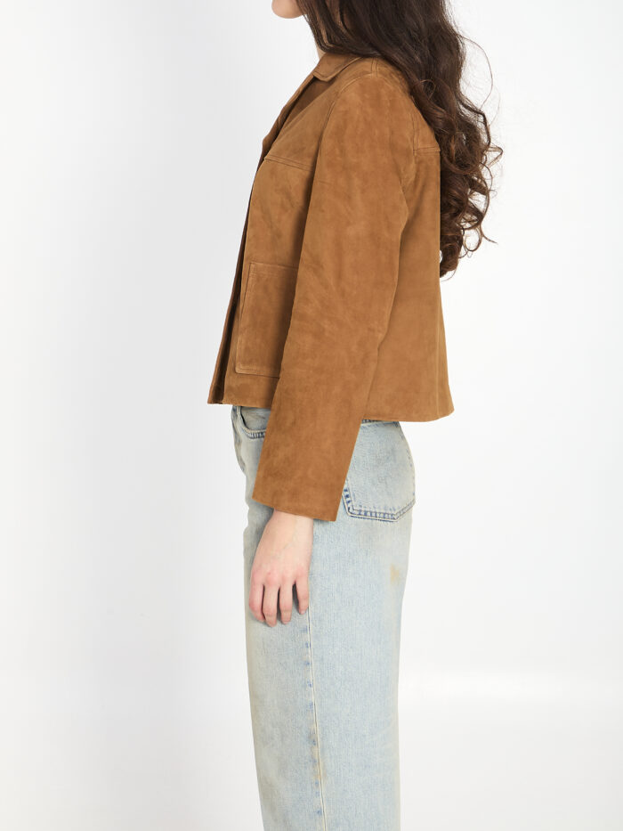 Arma Lotus suede leather jacket