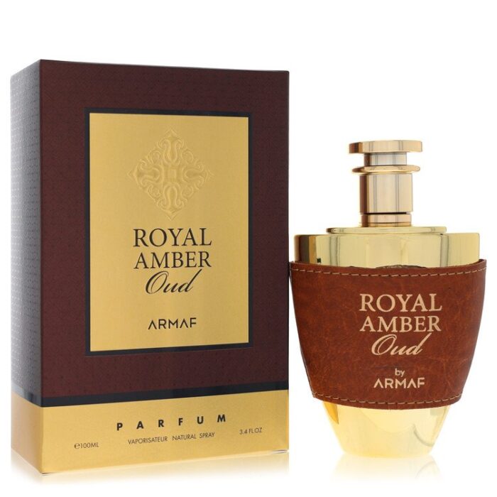 Armaf Royal Amber Oud By Armaf - Parfum Spray 3.4 Oz - Image 1