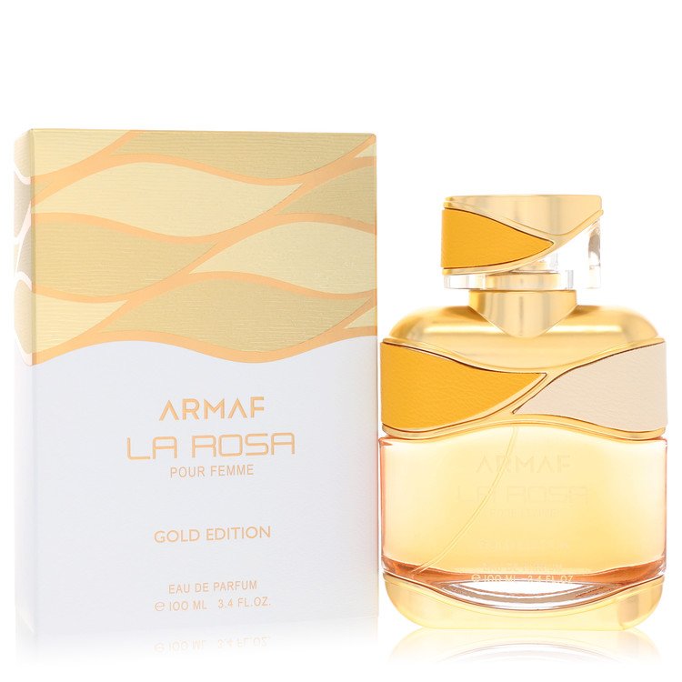 Armaf La Rosa Gold Edition By Armaf - Eau De Parfum Spray 3.4 Oz