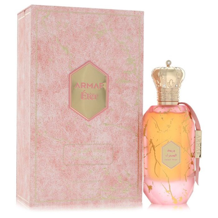 armaf eter desert rose by armaf eau de parfum spray 3.4 oz Armaf Eter Desert Rose By Armaf - Eau De Parfum Spray 3.4 Oz - Image 1