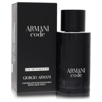 Armani Code By Giorgio Armani - Eau De Toilette Spray Refillable 2.5 Oz