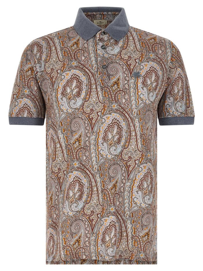 etro 'arnica paisley' polo shirt Etro 'Arnica Paisley' Polo Shirt
