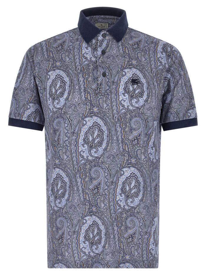etro 'arnica paisley' polo shirt Etro 'Arnica Paisley' Polo Shirt