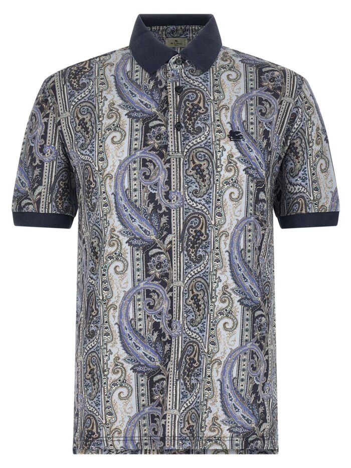 etro 'arnica paisley' polo shirt Etro 'Arnica Paisley' Polo Shirt