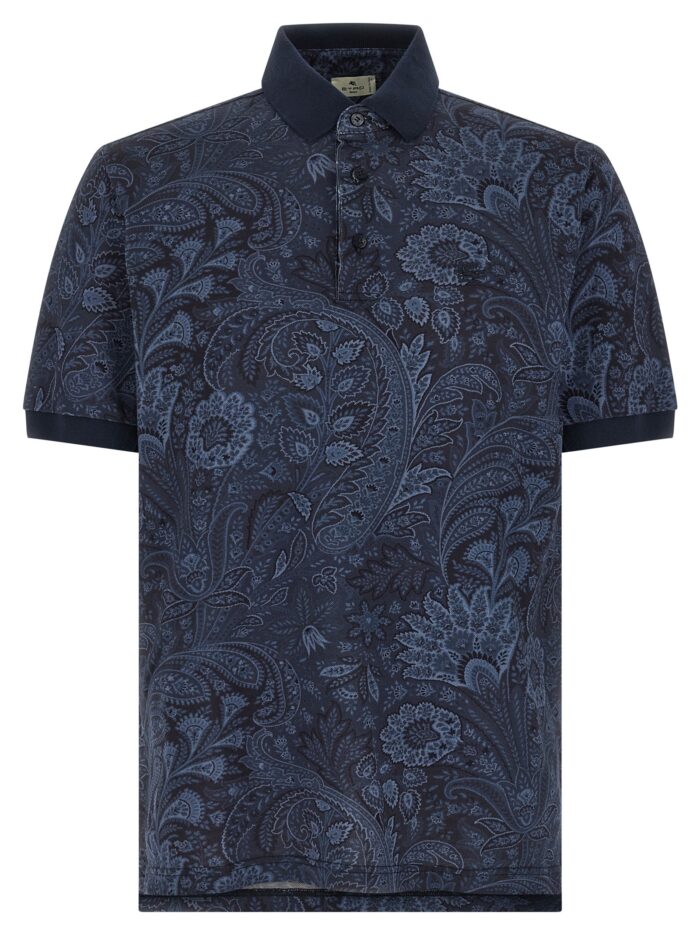 etro 'arnica paisley' polo shirt Etro 'Arnica Paisley' Polo Shirt