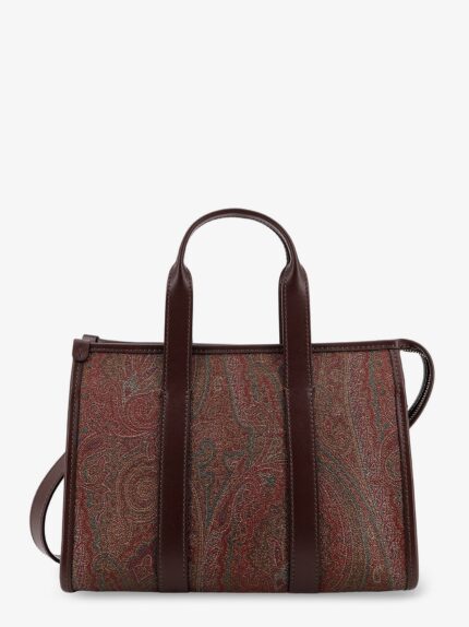Etro Arnica S Paisley Fabric Handbag With Shoulder Strap
