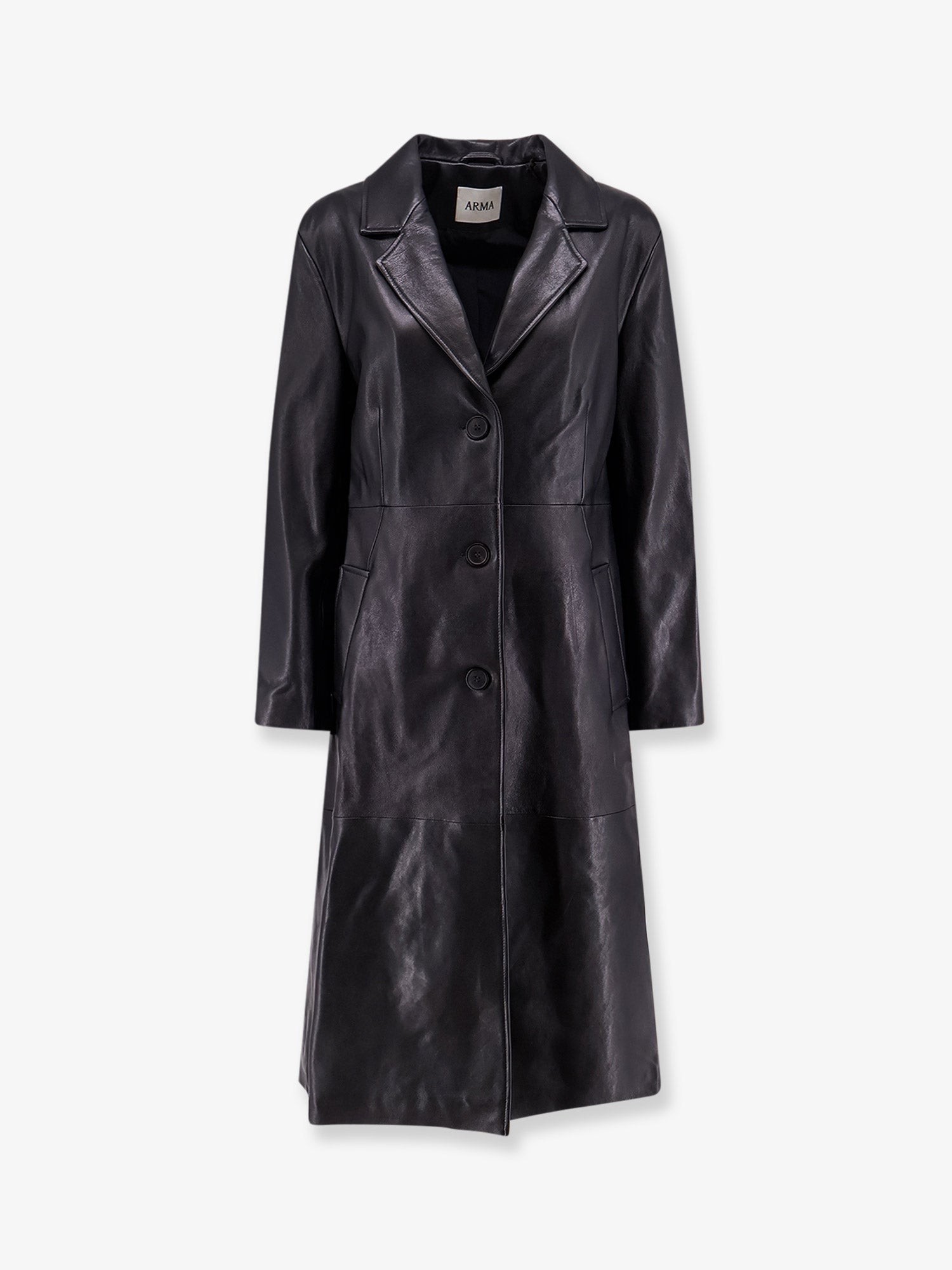 ARMA Asia Leather Trench Coat