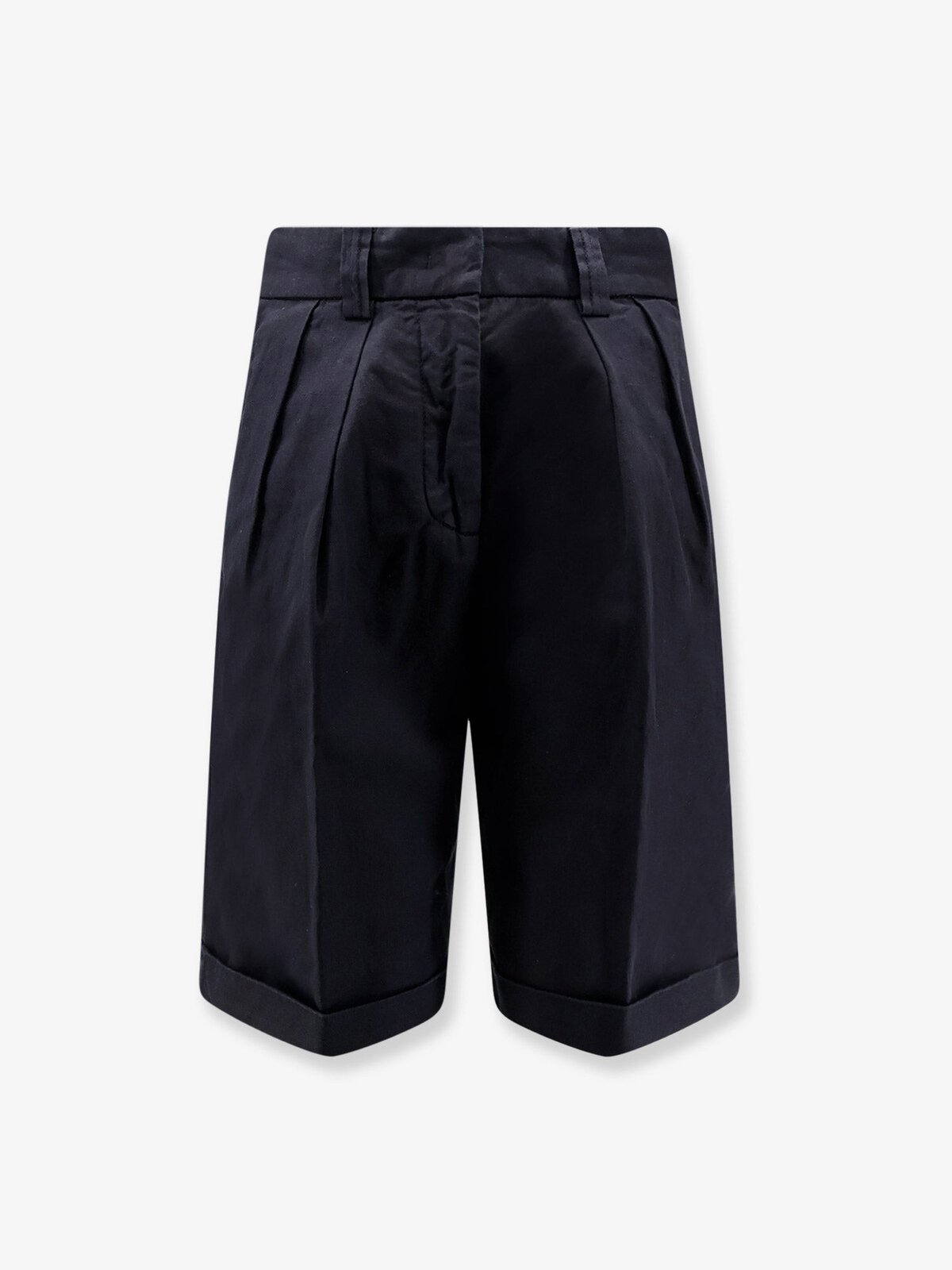ASPESI Cotton And Linen Shorts