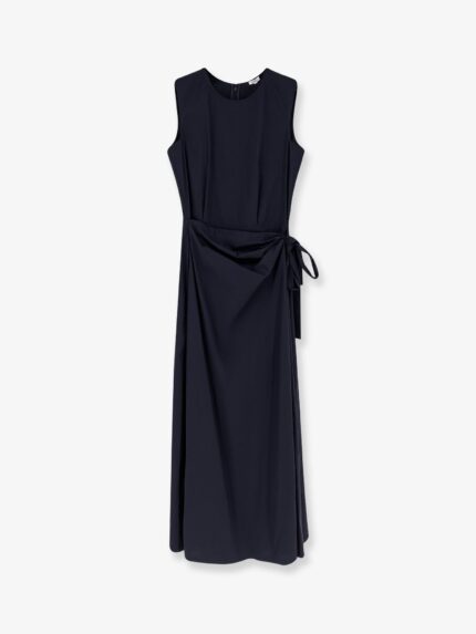 ASPESI Cotton Blend Long Dress