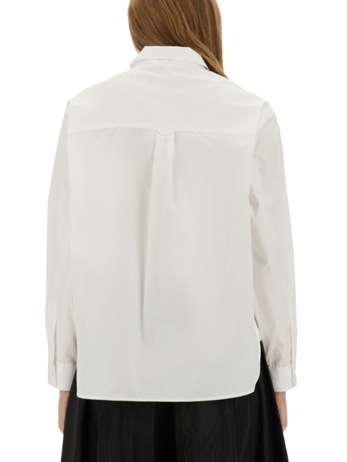 ASPESI COTTON POPLIN BOXY SHIRT