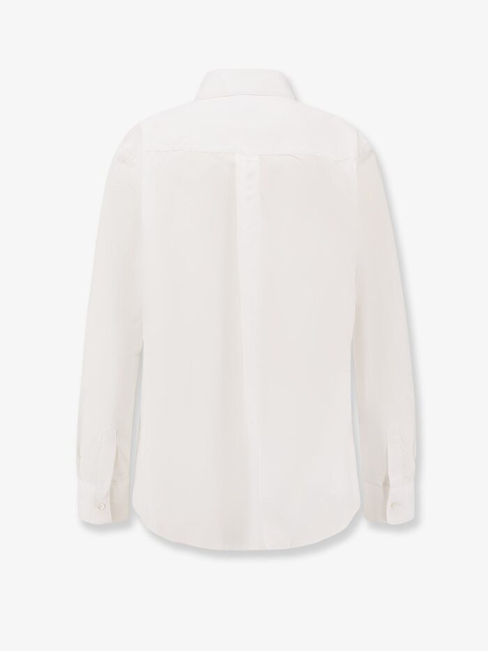 ASPESI Cotton Shirt With Ruffles
