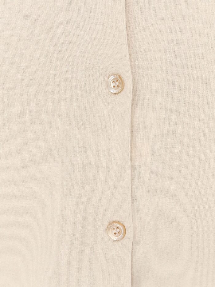 ASPESI Cotton, Silk And Linen Blend Cardigan