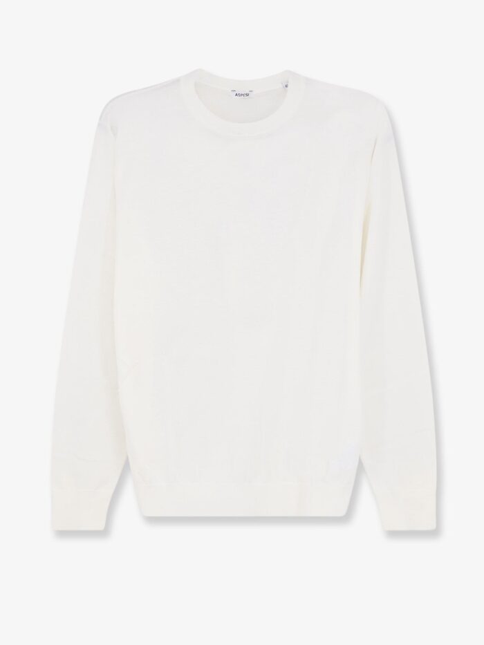 aspesi cotton, silk and linen blend sweater ASPESI Cotton, Silk And Linen Blend Sweater
