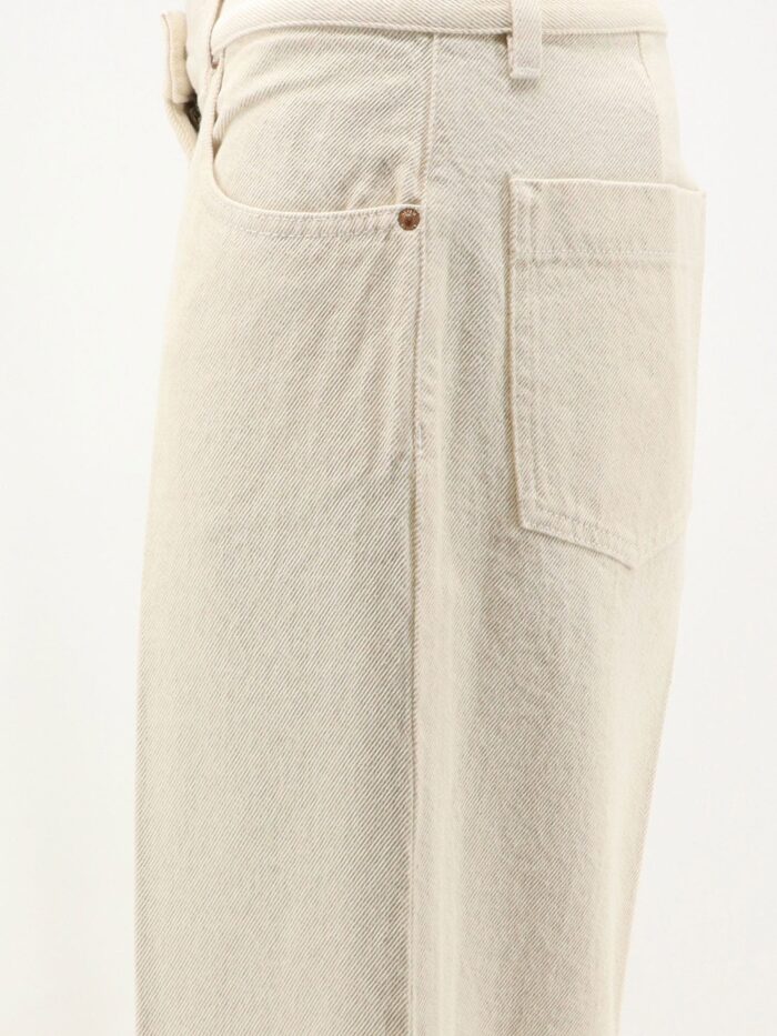 ASPESI Denim Trousers With Back Logo Patch