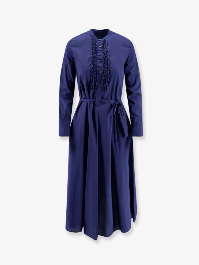 ASPESI Handcrafted Fabric Dress