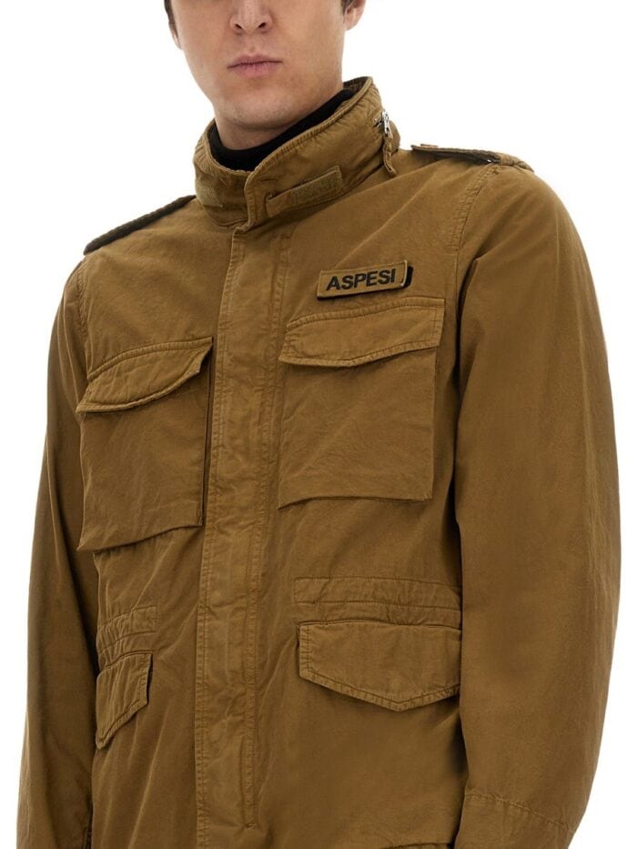 ASPESI JACKET WITH LOGO