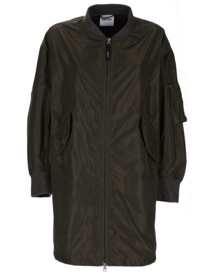 ASPESI LONG BOMBER JACKET