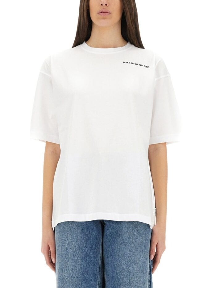 ASPESI "MAKE MY HEART SING" T SHIRT