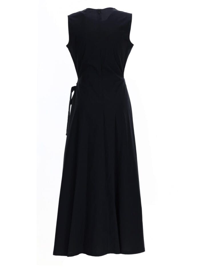 ASPESI MIDI DRESS WITH DRAPE