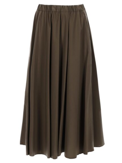 ASPESI POPLIN MIDI SKIRT