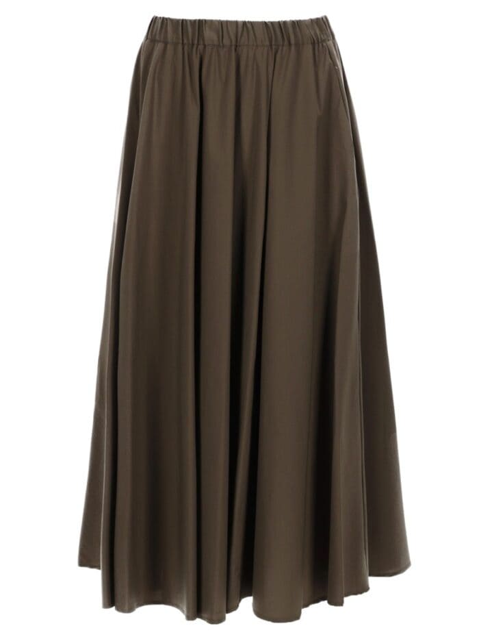 ASPESI POPLIN MIDI SKIRT