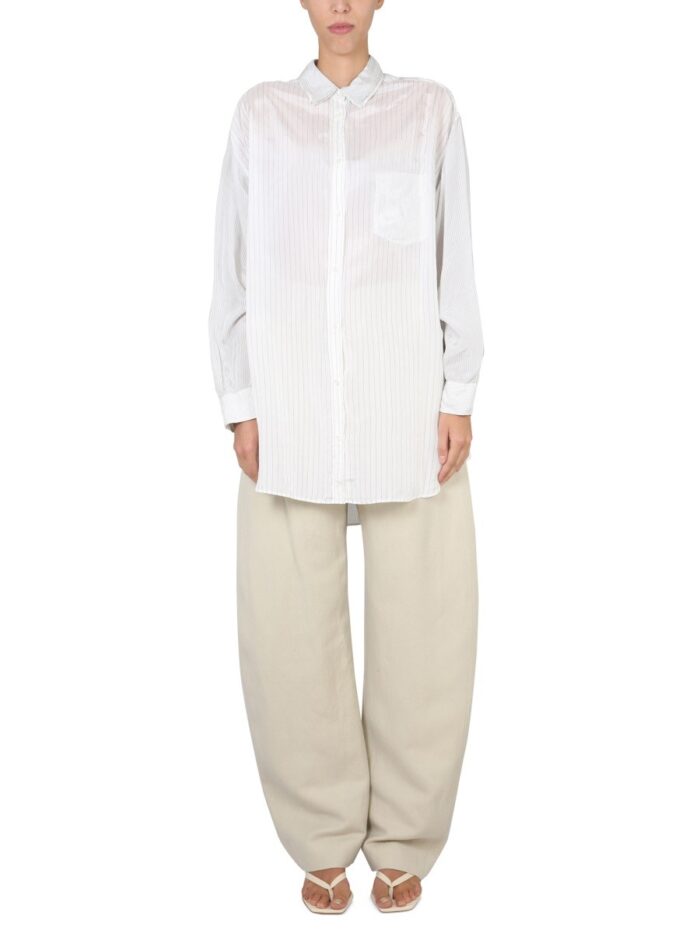 ASPESI SHIRT WITH STRIPED PATTERN