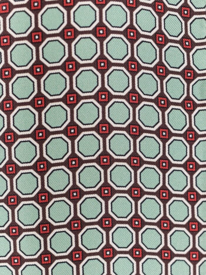 ASPESI Silk Shirt With Micro-pattern