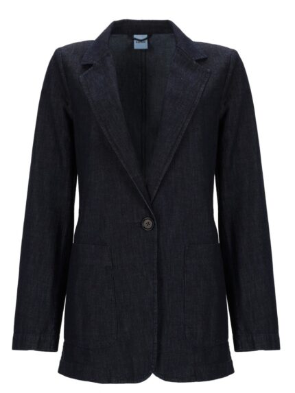 ASPESI SINGLE-BREASTED DENIM JACKET