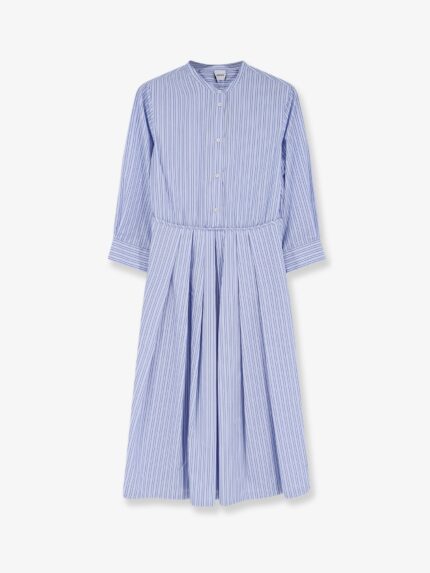 ASPESI Striped Cotton Dress
