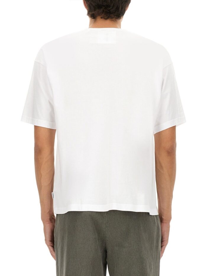 ASPESI T-SHIRT WITH "LISTEN" PRINT
