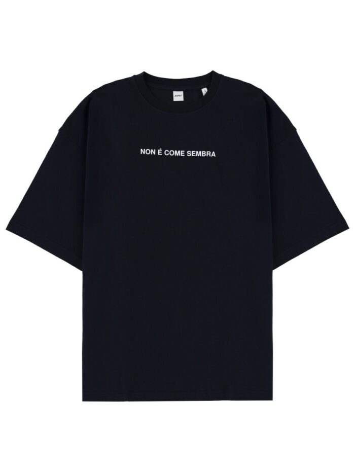 ASPESI T-SHIRT WITH PRINT