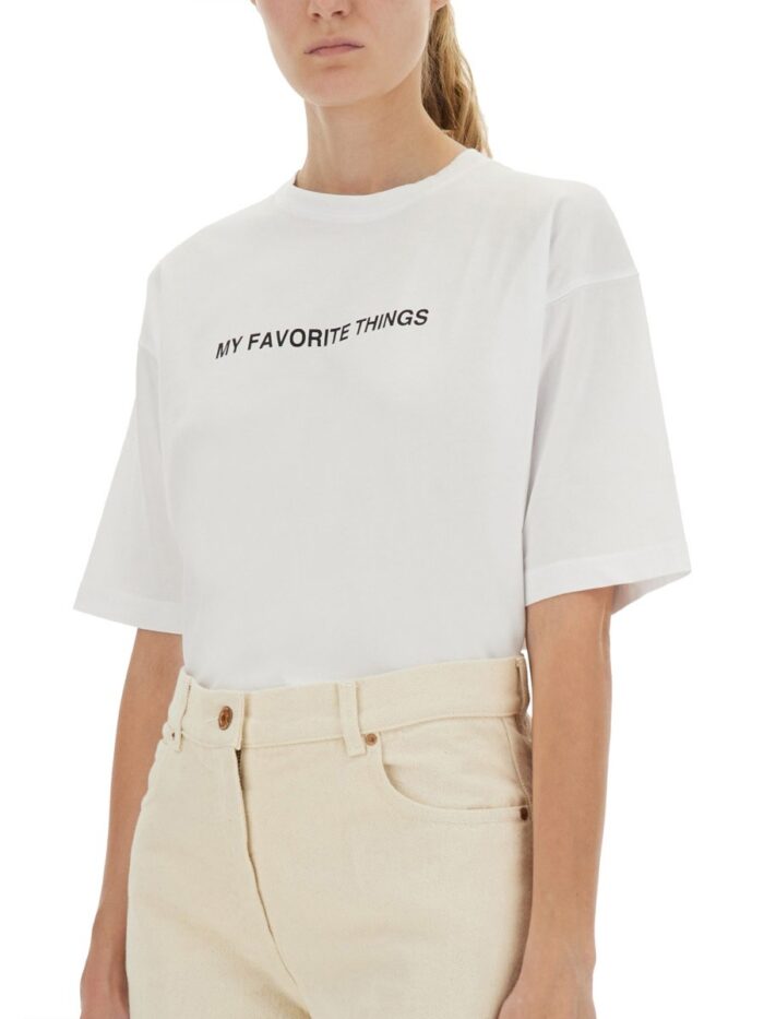 ASPESI T-SHIRT WITH PRINT