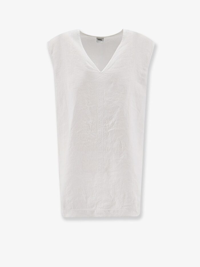 ASPESI "Vissuto" Oversize Linen Top