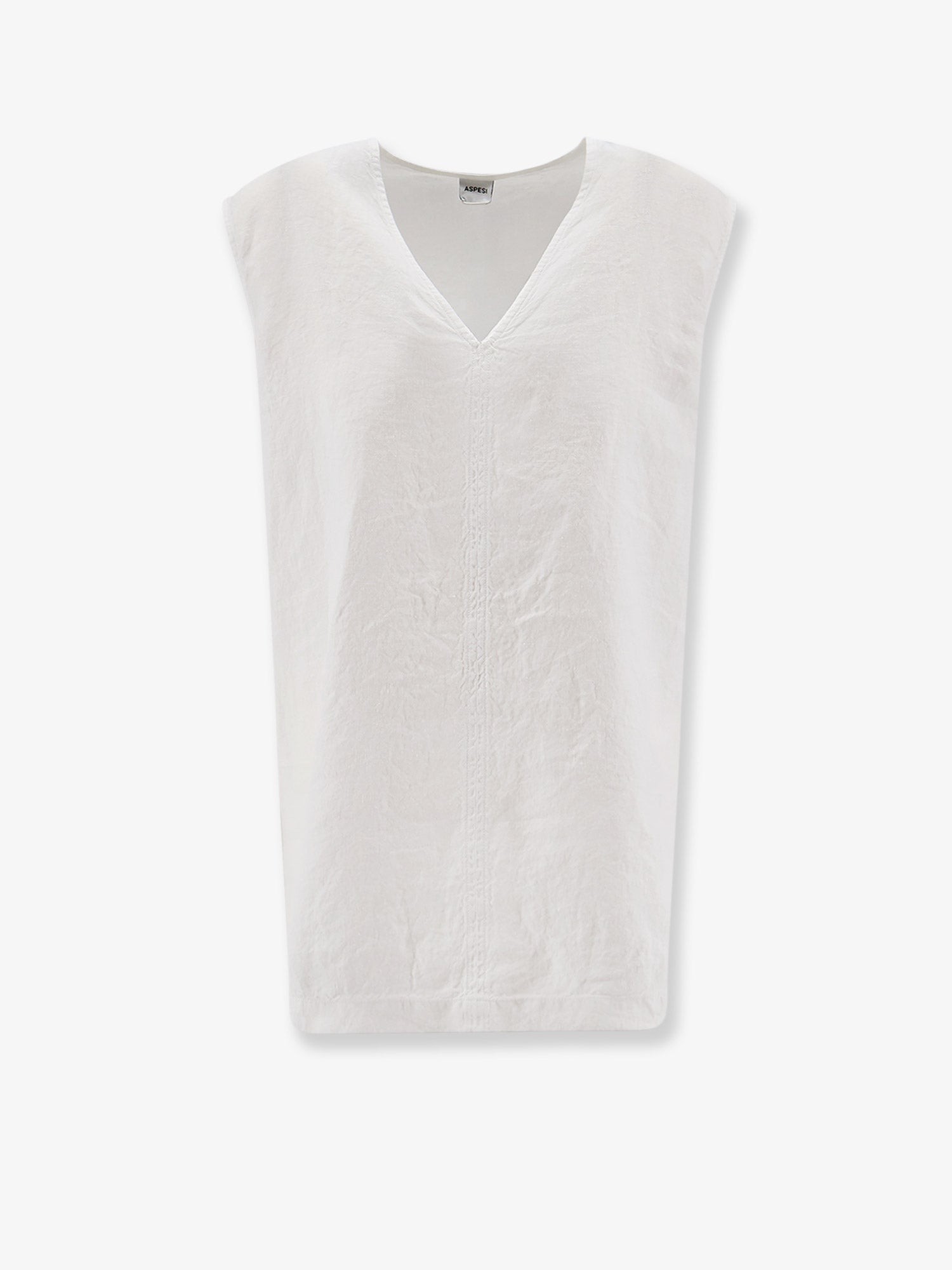 ASPESI "Vissuto" Oversize Linen Top